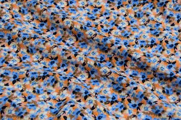 Штапель.Ширина:150 см, состав вискоза 100%.