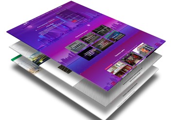 Создание лендинга (landing page).
