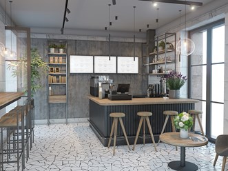 изготовление торгового оборудования в кафе