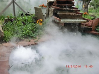 Генераторы тумана в пруд