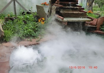 Генераторы тумана в пруд