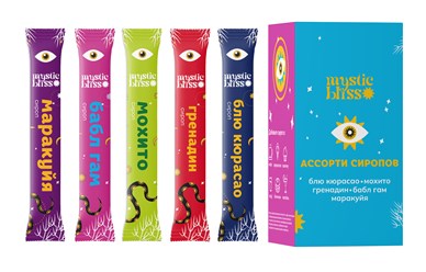 АССОРТИ СИРОПОВ. Шоубокс (30 стиков по 10 мл.)