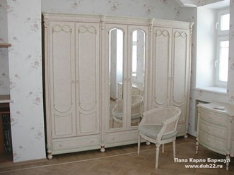 Шкафы, шифоньеры, стенки, стеллажи из массива натурального дерева на заказ в Барнауле