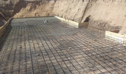Производство фундаментных работ: заливка бетона под монтаж, асфальтирование