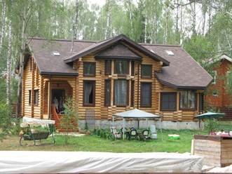 Остекление деревянных домов.