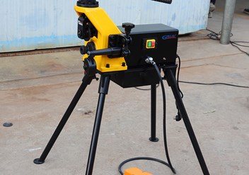 Профессиональный желобонакатный станок GruvMaster RG-1 – гидравлический желобонакатчик для устройства желобков (канавок) на стальных и нержавеющих трубах Ø 1" – 6", толщиной стенки до 8 мм