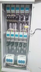 Конденсаторная установки компенсации реактивной мощности серии УКРМ, с автоматическим регулированием мощности, классом напряжения 1 кВ