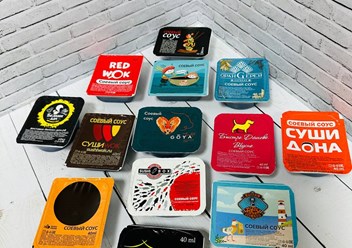 порционный брендированный соевый соус