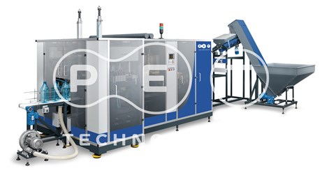 АПФ-5 - автомат выдува ПЭТ тары объёмом 3.0–10.0л с производительностью 1600 бут/час.