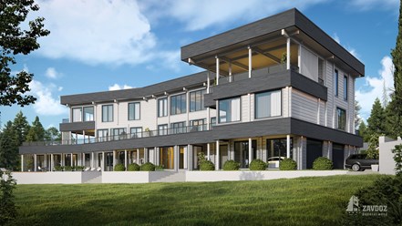 Проект дома из клееного бруса Хельсинки