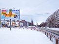 Магистральный щит (билборд)  6х3 м. Петрозаводск, ш. Лососинское