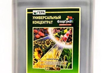 ФлорГумат удобрение концентрат универсальный 20 литров