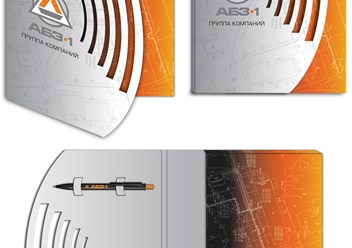 Папка с фигурной вырубкой