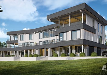 Проект дома из клееного бруса Хельсинки