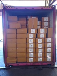 Доставка контейнера из Индии порт Мундра через Новороссийск в Москву