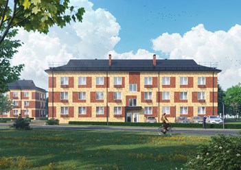 Проект многоквартирного жилого дома в посёлке Прохоровка