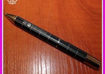 Металлические ручки класса ЛЮКС с нанесением логотипа гравировкий