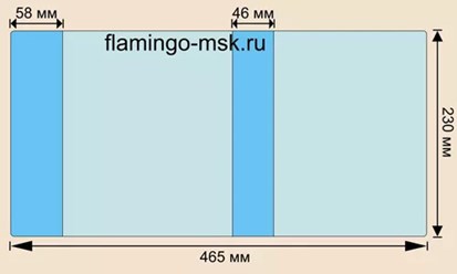 Школьная обложка универсальная.