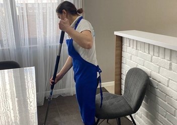 Мытье пола ручное