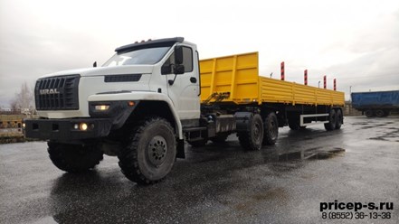 урал с полуприцепом тза 588522