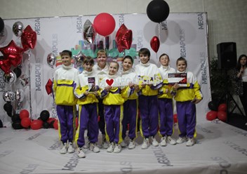 Команда Baby Shake - 1 место на соревнованиях Мегаполис