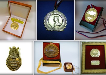 Изготовление эксклюзивных и подарочных медалей и значков от Мастерской Чурюмова.