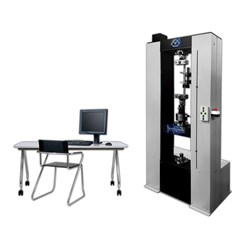 Модификация И2143М – напольная, двухвинтовая, двузонная (верхняя зона – растяжение, нижняя – сжатие, изгиб) разрывная машина с максимальной нагрузкой 250 кН.