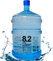 Вода 8,2 19 литров