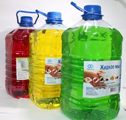 Жидкое мыло наливное для дозаторов и диспенсеров Торк, Мерида, Лотус в 5 литровых канистрах.
