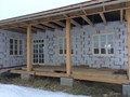 Деревянные окна со стеклопакетом из клеёного бруса массива сосны.