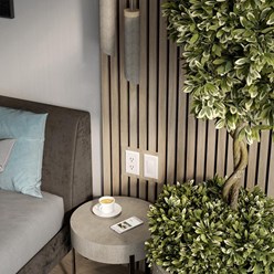 Оформление спальни