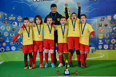Детская футбольная академия Cantera.  Чемпионские медали