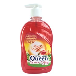 Крем- мыло Queen, 480 мл. С нежным ароматом Дыни- Арбуза защитит кожу Ваших рук.