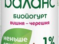 Bio Баланс биойогурт с вишней и черешней с бифидобактериями