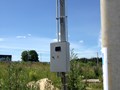 шкаф учета 15кВТ на трубостойке