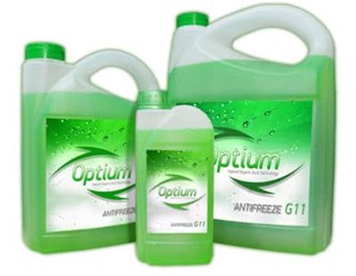 Антифриз Optium G11 Состав соответствует стандартам — ASTM D 3306 и ASTM D (для легковых машин) и ASTM D 6210 (для грузовых машин).