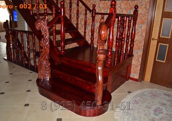Фото компании ООО Изготовление деревянных лестниц 3