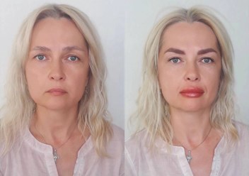 Комплекс перманентного макияжа (брови,межресничка,губы)