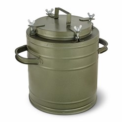 Термос армейский ТГ-12. Термос для еды с широким горлом металлический с колбой из нержавеющей стали емкостью 12 литров. www.torg-snab.com