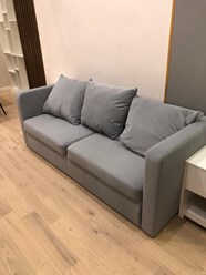 Диван 1700х1900х850 мм, еврокнижка, ткань велюр