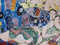 Панно из мозайки по мотивам Г. Климта &#171;Девы&#187;.