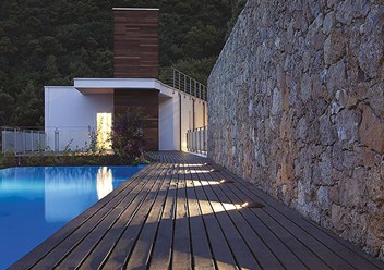 Фраскон. Встраиваемый грунтовый светильник наземный.