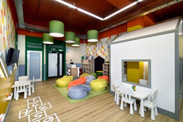 Детская комната в фитнес-клубе