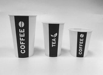 Стаканы с дизайном Чай- кофе