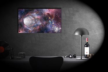 Печать на холсте. Галерейная натяжка на модульный подрамник.