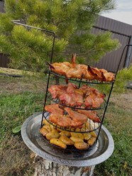 Вкусная еда из тандыра.