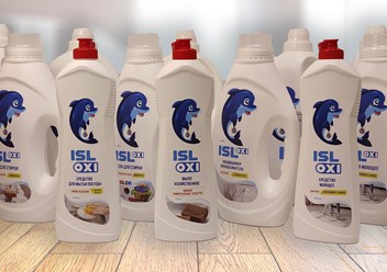 Бытовая химия ISL OXI от производителя. Универсальные чистящие средства.