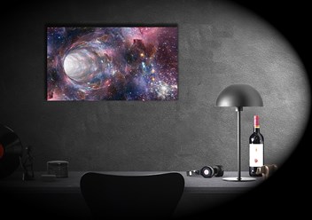 Печать на холсте. Галерейная натяжка на модульный подрамник.