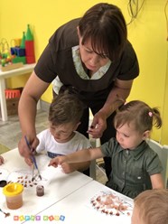 Занятия в частном детском саду Хеппи Кидс в г. Саратов