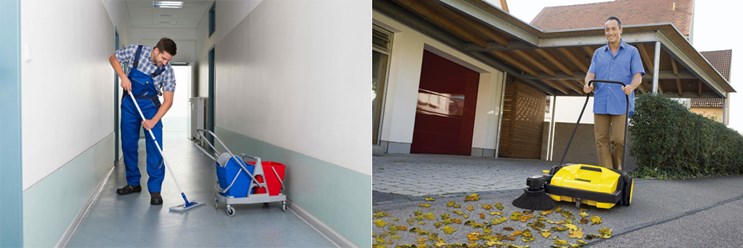 Организуем уборку в частном доме, коттедже, квартире или в офисе. Уборка территорий, парков от опавшей листвы, хлама, мусора, снега.